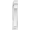 Ekena Millwork Imperial Architectural Grade PVC Outlooker with Traditional Ends, 5"W X 24"D X 24"H OUTP05X24X24IMP01 - alternate 4